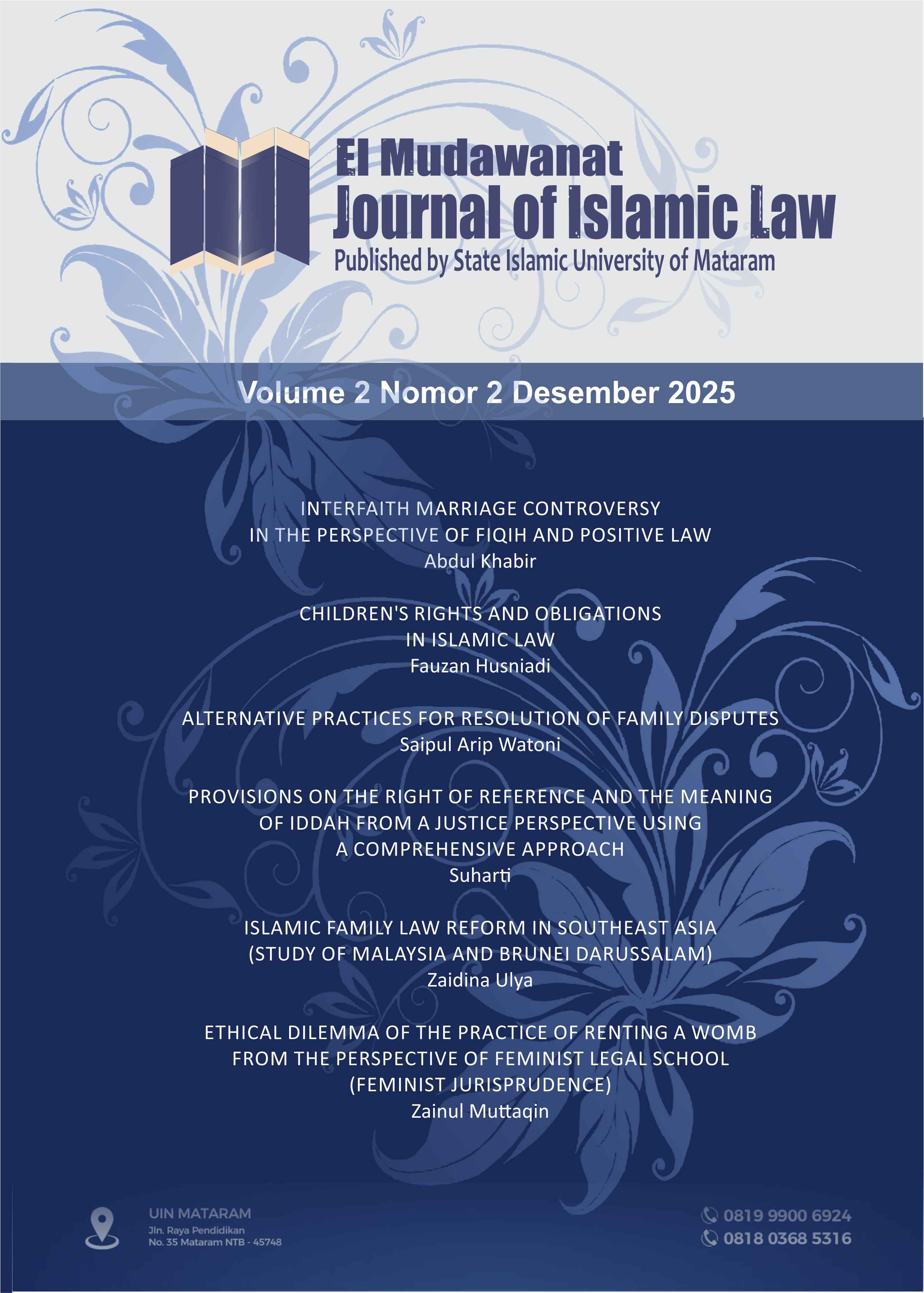 					View Vol. 2 No. 2 (2025)
				