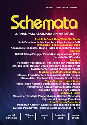 					View Vol. 11 No. 2 (2022): Schemata: Jurnal Pascasarjana UIN Mataram 
				